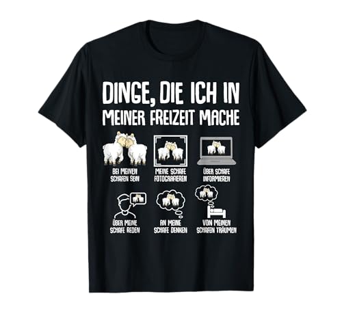Schafe Schäfer Damen Schaf T-Shirt Schafe Schäfer Damen Schaf T-Shirt von Lustige Schaf Geschenke für Schäfer & Landwirt