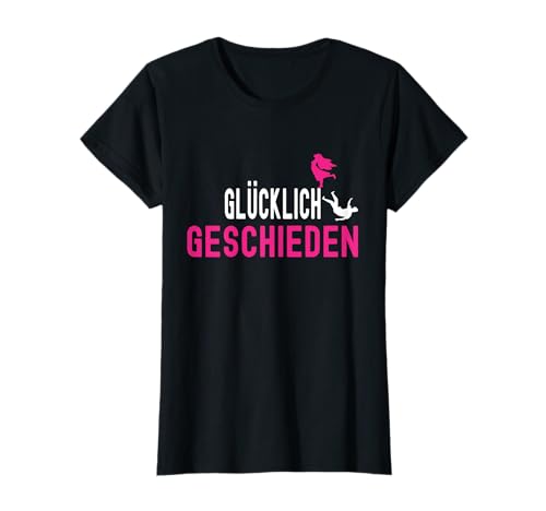 Glücklich geschieden Lustige Scheidungsparty für Frauen T-Shirt Glücklich geschieden Lustige Scheidungsparty für Frauen T-Shirt von Lustige Scheidungsparty Tees