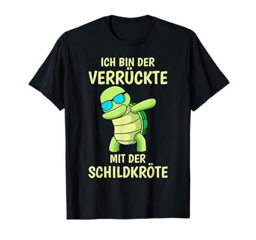 Verrückte mit der Schildkröte Herren Schildkrötenbesitzer T-Shirt Verrückte mit der Schildkröte Herren Schildkrötenbesitzer T-Shirt von Lustige Schildkröten Geschenke Damen und Herren