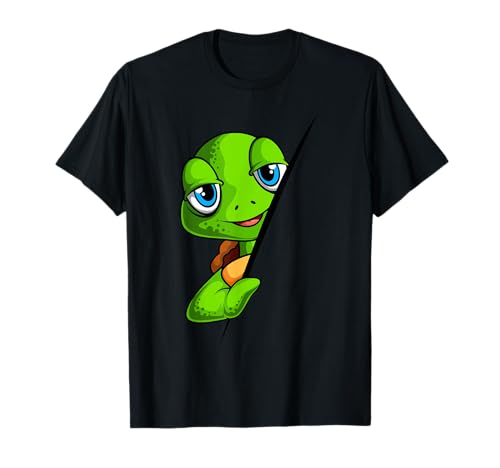 Schildkröten Kinder Jungen Mädchen Damen Schildkröte T-Shirt von Lustige Schildkröten Liebhaber Geschenk