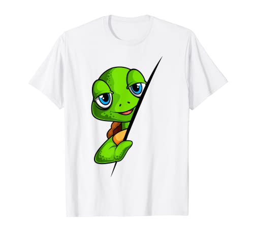 Schildkröten Kinder Jungen Mädchen Damen Schildkröte T-Shirt von Lustige Schildkröten Liebhaber Geschenk