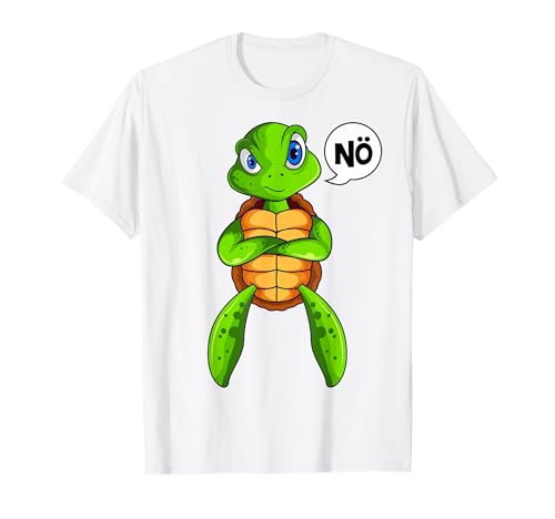 Schildkröten Nö Kinder Mädchen Jungen Schildkröte T-Shirt von Lustige Schildkröten Liebhaber Geschenk