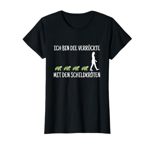 Bin Die Verrückte Mit Den Schildkröten Mama Schildkröte T-Shirt Bin Die Verrückte Mit Den Schildkröten Mama Schildkröte T-Shirt von Lustige Schildkröten Sprüche Für Frauen