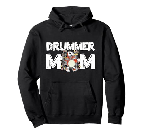 Damen Drummer Mom Mama Muttertags Geschenk Schlagzeuger Pullover Hoodie Damen Drummer Mom Mama Muttertags Geschenk Schlagzeuger Pullover Hoodie von Lustige Schlagzeuger Outfits und Zubehör