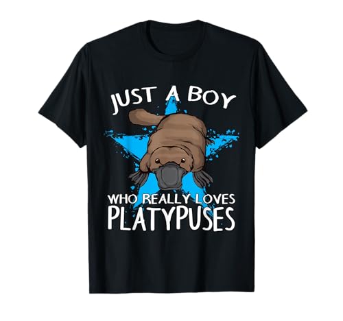 Schnabeltier Platypus Herren Junge liebt Schnabeltiere T-Shirt Schnabeltier Platypus Herren Junge liebt Schnabeltiere T-Shirt von Lustige Schnabeltier Geschenkideen & Zubehör