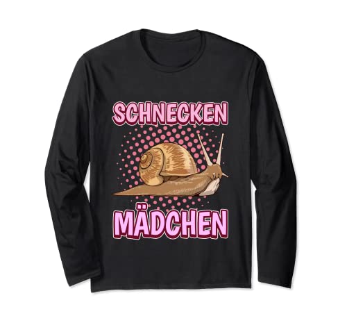 Kinder Schnecken Mädchen Sachen Schnecken Langarmshirt Kinder Schnecken Mädchen Sachen Schnecken Langarmshirt von Lustige Schnecke Sachen
