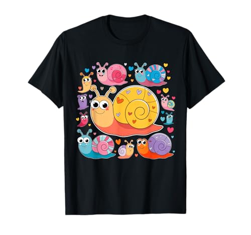 Schnecken Lustiges Kinder Outfit Tolle Idee T-Shirt Schnecken Lustiges Kinder Outfit Tolle Idee T-Shirt von Lustige Schnecke Schnecken Freunde Liebhaber