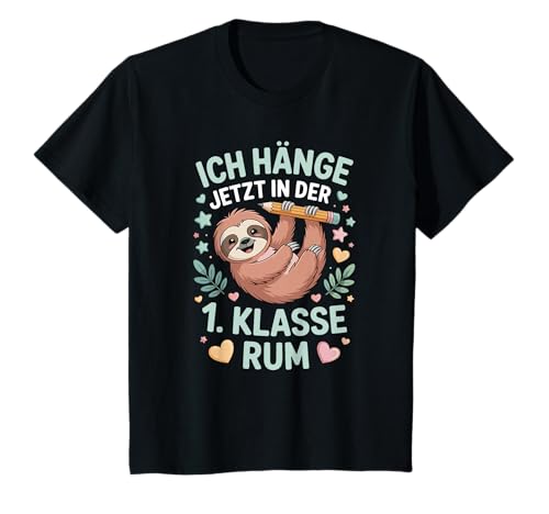 Kinder Junge Schulkind 2025 Faultier Einschulung 2025 Erstklässler T-Shirt Kinder Junge Schulkind 2025 Faultier Einschulung 2025 Erstklässler T-Shirt von Mädchen Junge Lustige Schulkind 2025 Designs