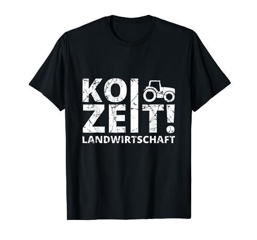 Koi Zeit Landwitschaft T Shirt | mit schwäbischem Dialekt T-Shirt Koi Zeit Landwitschaft T Shirt | mit schwäbischem Dialekt T-Shirt von Lustige Schwaben T-Shirts für Landwirte
