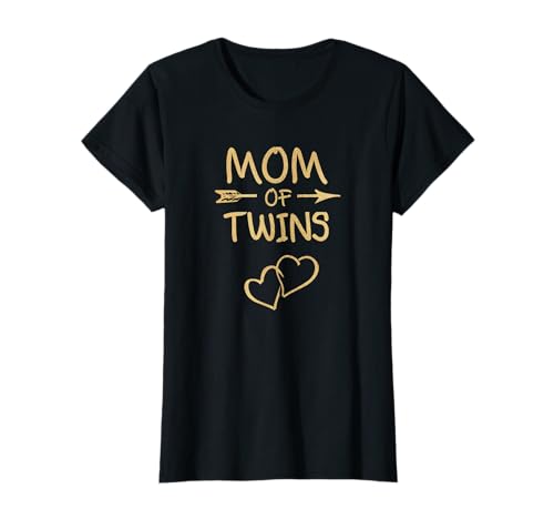 Damen Zwillingsmama, Schwangerschaft Babybauch, Mom of Twins T-Shirt Damen Zwillingsmama, Schwangerschaft Babybauch, Mom of Twins T-Shirt von Lustige Schwangerschafts & Babybauch T-Shirts