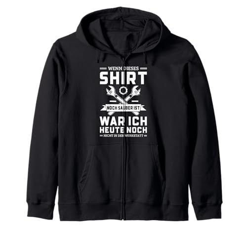 Lustiges Kfz-Mechaniker Sprüche Für Männer Kapuzenjacke von Lustige Shirt Geschenkidee Für Mechaniker