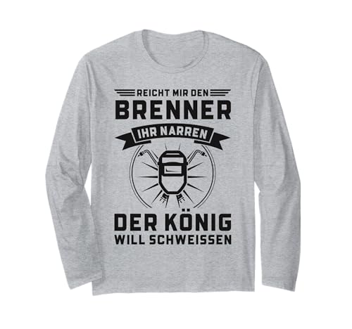 Schweißer Mechaniker König Der Werkstatt Schweißen Herren Langarmshirt Schweißer Mechaniker König Der Werkstatt Schweißen Herren Langarmshirt von Lustige Shirt Geschenkidee Für Mechaniker