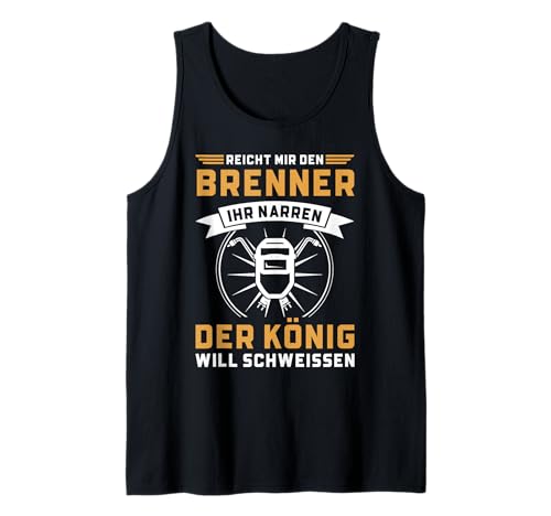 Schweißer Mechaniker König Der Werkstatt Schweißen Herren Tank Top Schweißer Mechaniker König Der Werkstatt Schweißen Herren Tank Top von Lustige Shirt Geschenkidee Für Mechaniker