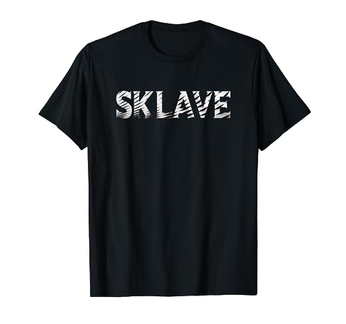 Lustige Sklave Outfit Partner & Partnerin Idee Damen T-Shirt Schwarz Klein Regulär Small Crew-Ausschnitt Kurzarm Doppelt genähter Saum Klassisch Familie Lustige Sklave Outfit Partner & Partnerin Idee Damen T-Shirt Schwarz Klein Regulär Small Crew-Ausschnitt Kurzarm Doppelt genähter Saum Klassisch Familie von Lustige Sklave Outfit Partner & Partnerin Idee