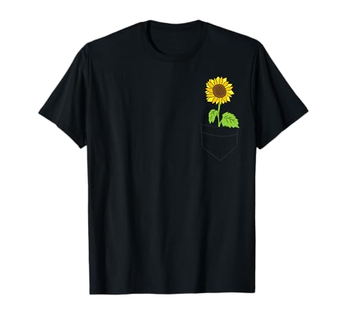 Lustige Sonnenblumen Geschenke Sonnenblume in der Tasche Gärtner Taschen Sonnenblume T-Shirt für Damen und Herren, Schwarz, S Lustige Sonnenblumen Geschenke Sonnenblume in der Tasche Gärtner Taschen Sonnenblume T-Shirt für Damen und Herren, Schwarz, S von Lustige Sonnenblumen Geschenke