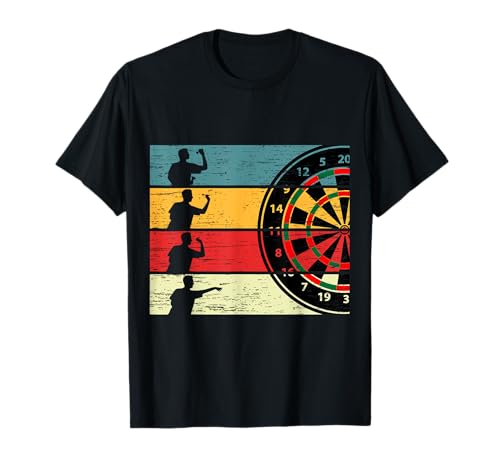 Herren Retro Vintage Dart Design für Dartspiel Darts T-Shirt Herren Retro Vintage Dart Design für Dartspiel Darts T-Shirt von Lustige Sport Designs Co.