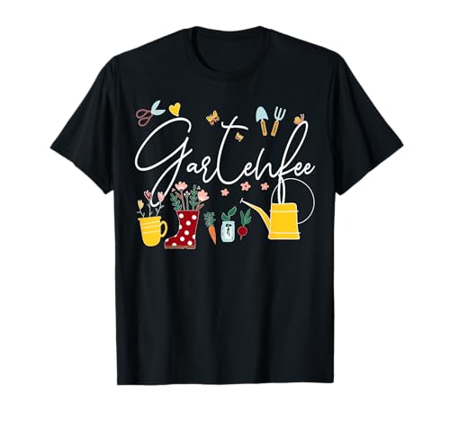 Gartenfee Kleingarten Anfänger Gartenprinzessin Garten Mama T-Shirt von Lustige Spruch Garten Gemüseplantage Gemüsegarten