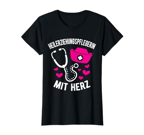 Heilerziehungspflegerin mit Herz | Süßes Geschenk für Frauen T-Shirt Heilerziehungspflegerin mit Herz | Süßes Geschenk für Frauen T-Shirt von Lustige Spruch Geschenke Heilerziehungspflegerin