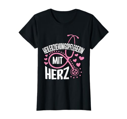 Heilerziehungspflegerin mit Herz | Süßes Geschenk für Frauen T-Shirt Heilerziehungspflegerin mit Herz | Süßes Geschenk für Frauen T-Shirt von Lustige Spruch Geschenke Heilerziehungspflegerin