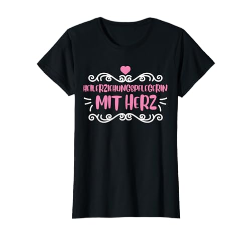 Heilerziehungspflegerin mit Herz | Süßes Geschenk für Frauen T-Shirt Heilerziehungspflegerin mit Herz | Süßes Geschenk für Frauen T-Shirt von Lustige Spruch Geschenke Heilerziehungspflegerin