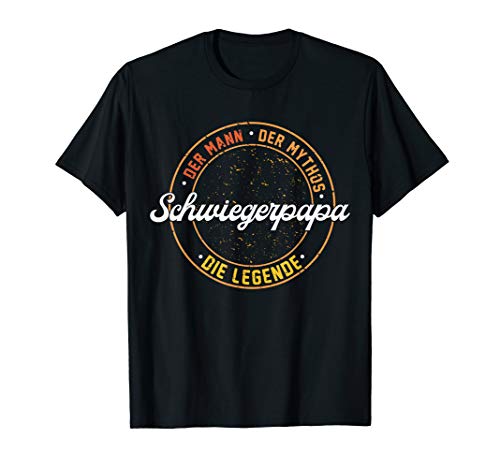 Herren SCHWIEGERPAPA | Der Mann Der Mythos Die Legende | Geschenk T-Shirt Herren SCHWIEGERPAPA | Der Mann Der Mythos Die Legende | Geschenk T-Shirt von Lustige Spruch Geschenkideen für Schwiegervater