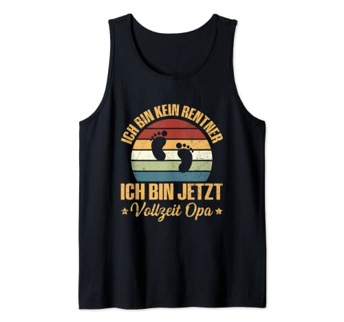 Herren Ich Bin Kein Rentner Ich Bin Jetzt Vollzeit Opa Rente Tank Top Herren Ich Bin Kein Rentner Ich Bin Jetzt Vollzeit Opa Rente Tank Top von Lustige Spruch Kleidung Für Opas