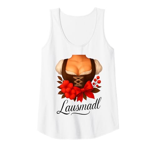 Damen Tracht - Dirndl - Oktober - Tradition - Feiern Tank Top von Lustige Spruch Shirts