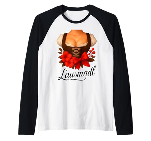 Tracht - Dirndl - Oktober - Tradition - Feiern Raglan von Lustige Spruch Shirts