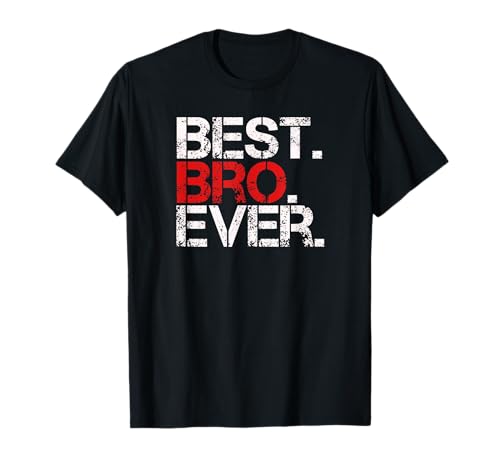Lustige Sprüche Co. Bester Bruder aller Zeiten! Geschenk T-Shirt Schwarz S Klassisch Crew Neck Halbarm Pull-On Männer Unisex Kinder Freunde Lustige Sprüche Co. Bester Bruder aller Zeiten! Geschenk T-Shirt Schwarz S Klassisch Crew Neck Halbarm Pull-On Männer Unisex Kinder Freunde von Lustige Sprüche Co.