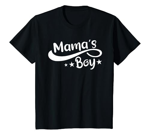 Kinder Mamas Boy Kleidung Outfit Jungs Junge Jungen Statement Kind T-Shirt von Lustige Sprüche Designs für Jungs und Kinder