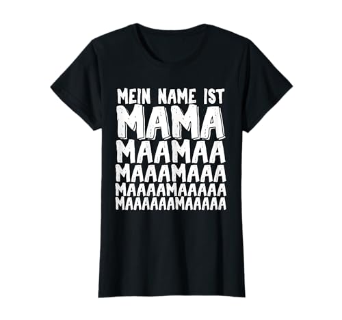 Mein Name Ist Mama - Muttertag Mama Bär Zwillingsmama T-Shirt Mein Name Ist Mama - Muttertag Mama Bär Zwillingsmama T-Shirt von Lustige Sprüche Drillingsmama & Mutter Geschenke