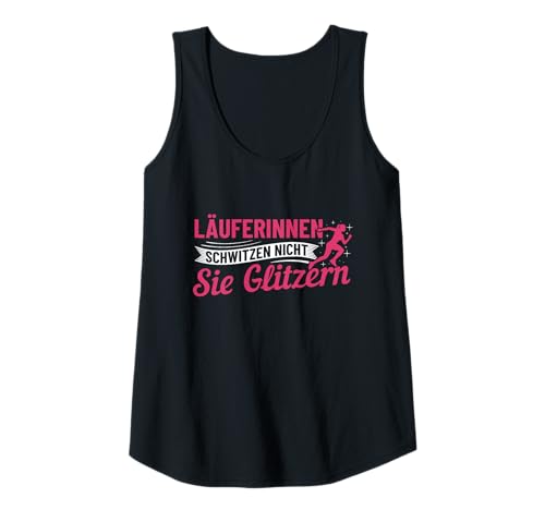 Damen Läuferinnen Schwitzen Nicht Sie Glitzern Joggen Laufen Tank Top Damen Läuferinnen Schwitzen Nicht Sie Glitzern Joggen Laufen Tank Top von Lustige Sprüche Für Läuferinnen