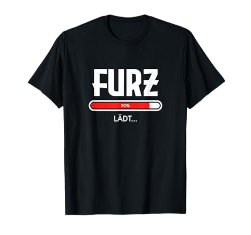 Lustige Sprüche Geschenke & Co. Furz Lädt Ladebalken Blähungen Pupsen Geschenk T-Shirt für Männer und Frauen, Schwarz, S Lustige Sprüche Geschenke & Co. Furz Lädt Ladebalken Blähungen Pupsen Geschenk T-Shirt für Männer und Frauen, Schwarz, S von Lustige Sprüche Geschenke & Co.