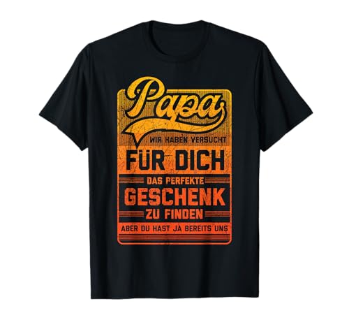 Papa und Vater Lustiger Spruch witziges Vatertag Herren T-Shirt von Lustige Sprüche Geschenkideen für den Papa