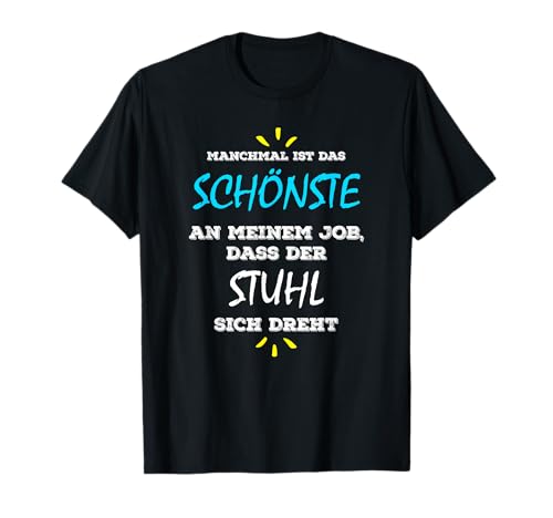 Lustiges TShirt für Büro und Arbeit Funshirt Damen Herren T-Shirt von Lustige Sprüche Shirt & more