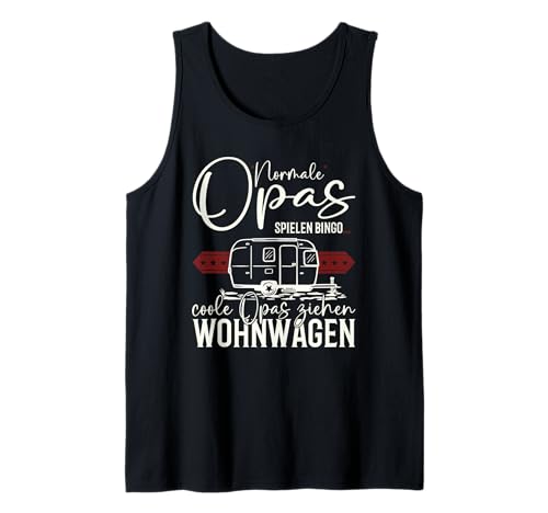 Herren Coole Opas ziehen Wohnwagen - Camping & Camper T-Shirt Tank Top Herren Coole Opas ziehen Wohnwagen - Camping & Camper T-Shirt Tank Top von Lustige Sprüche Tshirts für Camping & Camper