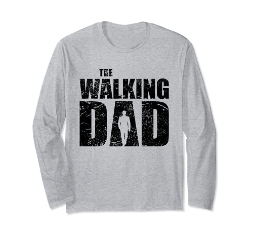 The Walking Dad Papa Vater Geschenk Mann Dead Retro Männer Langarmshirt The Walking Dad Papa Vater Geschenk Mann Dead Retro Männer Langarmshirt von Lustige Sprüche Vatertag Herren Männer Ehemann Fun