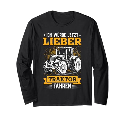 Spruch Männer Lieber Traktor Fahren Landwirt Bauern Langarmshirt Spruch Männer Lieber Traktor Fahren Landwirt Bauern Langarmshirt von Lustige Sprüche für Bauern Geschenkideen