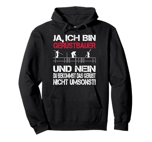 Herren Gerüstbauer Handwerker Gerüstbau Gerüstler Pullover Hoodie Herren Gerüstbauer Handwerker Gerüstbau Gerüstler Pullover Hoodie von Lustige Sprüche für Beruf, Job und Arbeit