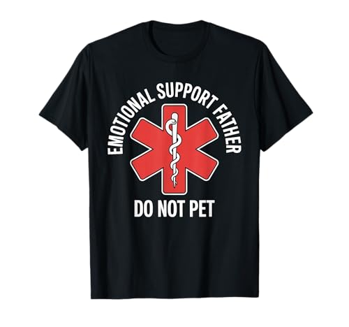 Emotional Support Ehemann streicheln Keine lustigen Männer T-Shirt von Lustige Sprüche für Männer und Frauen