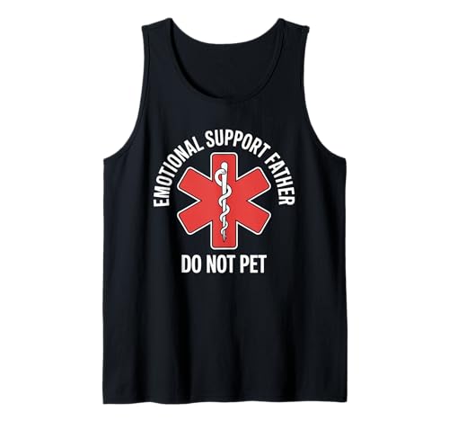 Emotional Support Ehemann streicheln Keine lustigen Männer Tank Top von Lustige Sprüche für Männer und Frauen
