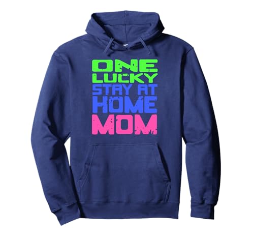 Eine Glückliche Zuhause Mama Humor Spruch Familienstolz Pullover Hoodie Eine Glückliche Zuhause Mama Humor Spruch Familienstolz Pullover Hoodie von Lustige Sprüche für Stolze und Fröhliche Mütter