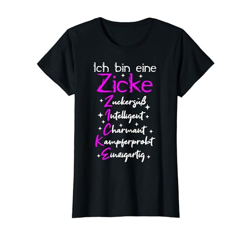 Ich Bin Eine Zicke Definition Spruch Mädchen Frau Freundin T-Shirt Ich Bin Eine Zicke Definition Spruch Mädchen Frau Freundin T-Shirt von Lustige Sprüche für die Freundin & Ehefrau Frauen