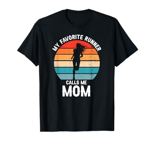 Mein Lieblingsläufer nennt Mich Mama mit Stolz T-Shirt Mein Lieblingsläufer nennt Mich Mama mit Stolz T-Shirt von Lustige Sprüche für sportliche Mamas