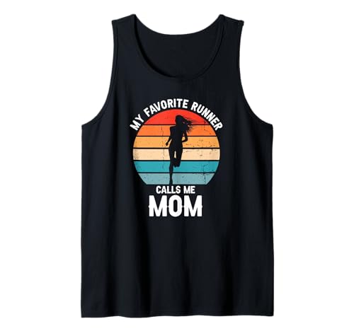 Mein Lieblingsläufer nennt Mich Mama mit Stolz Tank Top Mein Lieblingsläufer nennt Mich Mama mit Stolz Tank Top von Lustige Sprüche für sportliche Mamas
