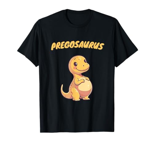 Pregosaurus Baby Ankündigung für Schwangere Dinosaurier T-Shirt Pregosaurus Baby Ankündigung für Schwangere Dinosaurier T-Shirt von Lustige Sprüche für werdende Eltern Schwanger