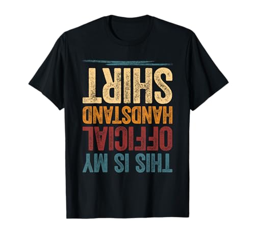 This Is My Official Handstand Shirt Jungen Mädchen Handstand T-Shirt von Lustige Sprüche witzige Sport Design Geschenke