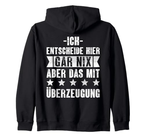 Ich Entscheide Hier Gar Nix Damen Herren Lustiges Spruch Kapuzenjacke Ich Entscheide Hier Gar Nix Damen Herren Lustiges Spruch Kapuzenjacke von Lustige Statement Sprüche Für Frauen Und Männer