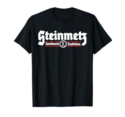 Steinmetz Steinhauer Steinmetzmeister Männer Geschenk T-Shirt Steinmetz Steinhauer Steinmetzmeister Männer Geschenk T-Shirt von Lustige Steinmetz Handwerk Tradition Zunftwappen
