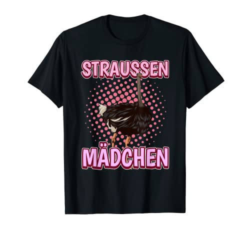 Kinder Straußen Mädchen Sachen Vogel Strauße T-Shirt Kinder Straußen Mädchen Sachen Vogel Strauße T-Shirt von Lustige Strauß Sachen
